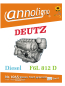 Preview: Deutz Diesel Motor Typ F6L 812